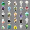 50 Light Bulb World Graffiti Stickers Personalized Creative Decorative Skateboard Suitcase Hand Account Mobile Phone Case Stickers