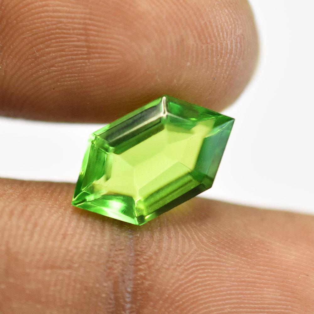 15x8mm Natural Green Peridot 7.05 Ct Fancy Shape Loose Gemstones