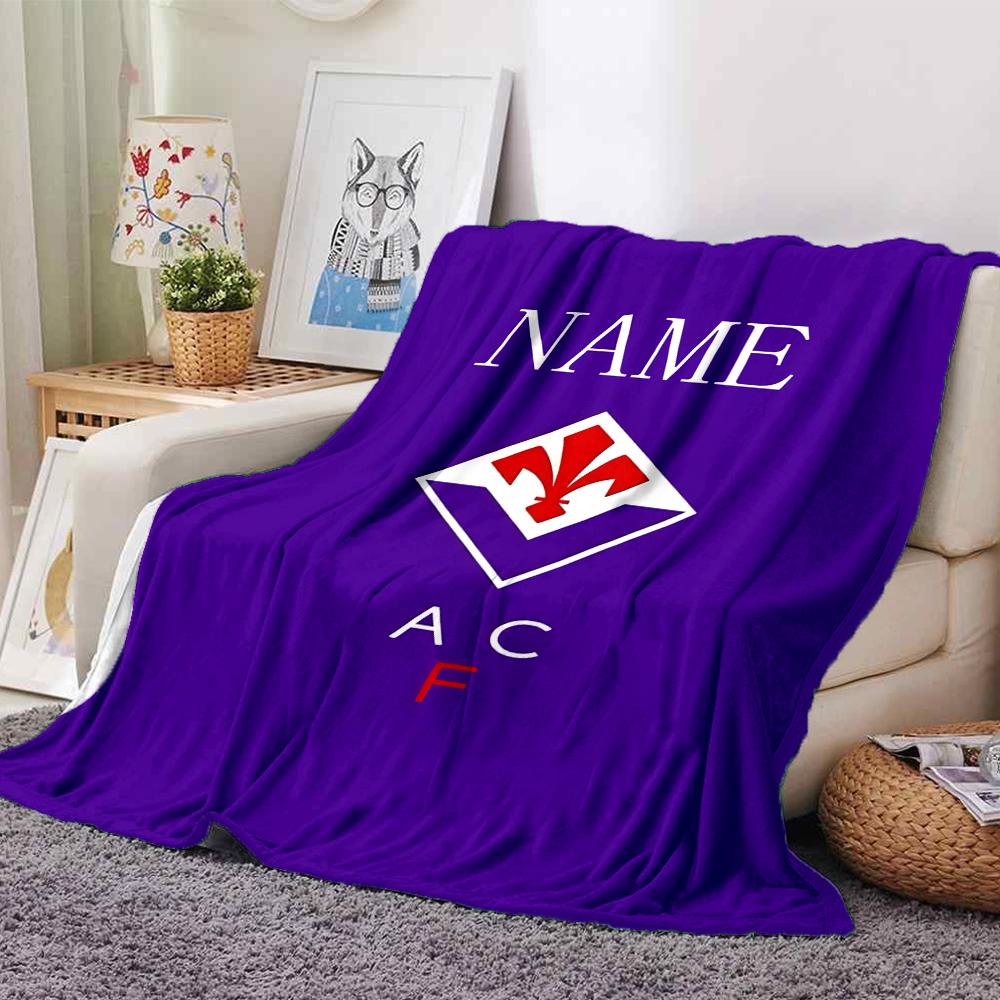 Custom Name Bochum Football Crest Blanket for Couch & Bed, Plush Cozy Fuzzy Blanket Super Soft & Warm Blankets for Fall and Winter. 0908232