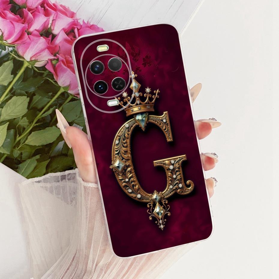 2026 Fashion Crown Letter Case For Huawei Nova 15 / Nova15 Pro / Nova 15 Ultra 5G Soft Silicone TPU Back Covers Phone Cases
