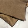 Beige [Bow Tie & Pocket Square] 2-Piece Set, Plain, Men's, One-Touch, Formal, Wedding, After-Party