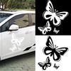 Autos Auto Teile Stoßstange Fenster Aufkleber Fahrzeug Styling Ornamente Aufkleber Wasserdicht Auto Schmetterling