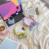 Big Eyes Cute Makeup Mirror Decorative Mirrors Desktop Bedroom Home Student Dormitory Portable Small Mirror Adjustable Angle