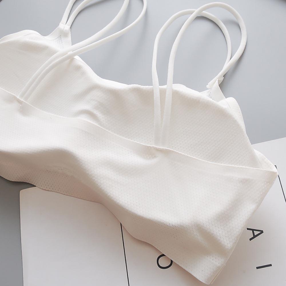Women Sexy Bra Vest Breathable Chest Pad Wearing Sports Underwear