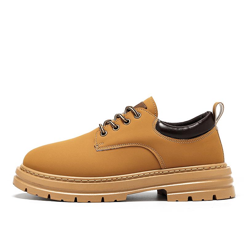 Man Sneakers Fashionable Low Cut Work Shoes Rubber Wear-resistant Casual Retro Shoes for Men 2024 Comfortable Zapato Para Hombre