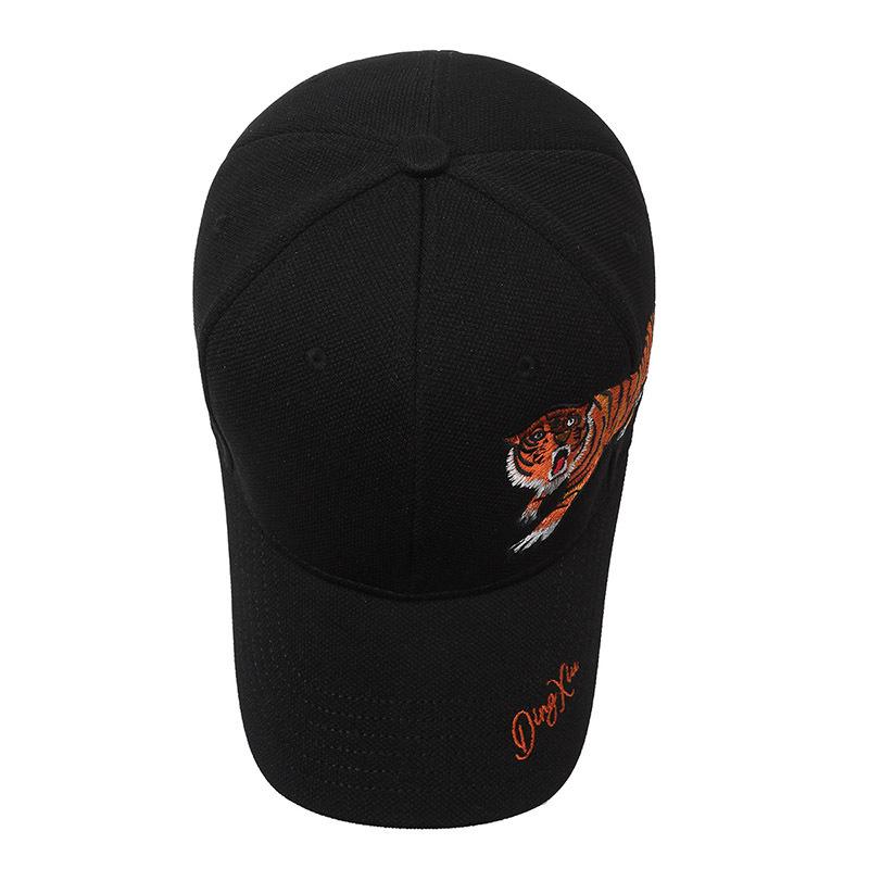 Cap Herren Frühling Herbst Bestickte Tiger Baseball Cap Herren Outdoor Cap