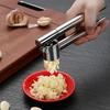 Stainless Steel Garlic Press Easy Squeeze Manual Mincer with Ergonomic Handle Rustproof Garlic Crusher for Kitchen Restaurant