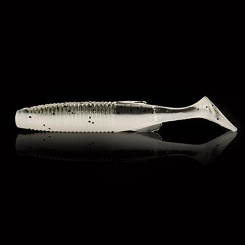 10Pcs Paddle Tail Swimbaits Competitive T Tail Soft Baits Soft Fishing Lures Artificial Wobbler Baits Enduring