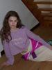 Mejongkeulem Gelato Lettering Knit _ Lavender