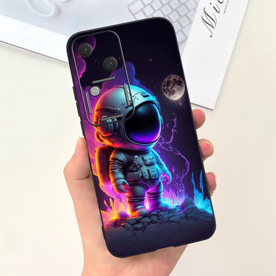 For Vivo V30 Pro Case V2319 Cute Fashion Cartoon Back Cover 6.78'' Soft Silicone Phone Case For Vivo V30 V 30 Pro VivoV30 Bumper