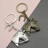 Horse Head Key Ring Female Jewelry New Year's Day New Things
