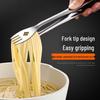 304 Stainless Steel Gold Crown Food Tongs