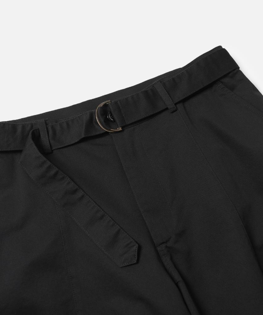 FRIZMWORKS Chino Belted Work Bermuda Shorts _ Black