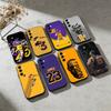 Basketball L-Lebron James 23 Phone Case For Samsung GalaxyA13,21s,22,31,32,52,53,71,72,73,Soft Black Cover