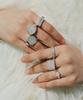 Smgt Signet Series Flat Ring #4 [White]
