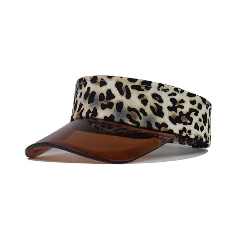 New Transparent Sun Hats Men Women Solid Adjustable Visor UV Protection Top Empty Solid Sport Tennis Golf Running Baseball Cap