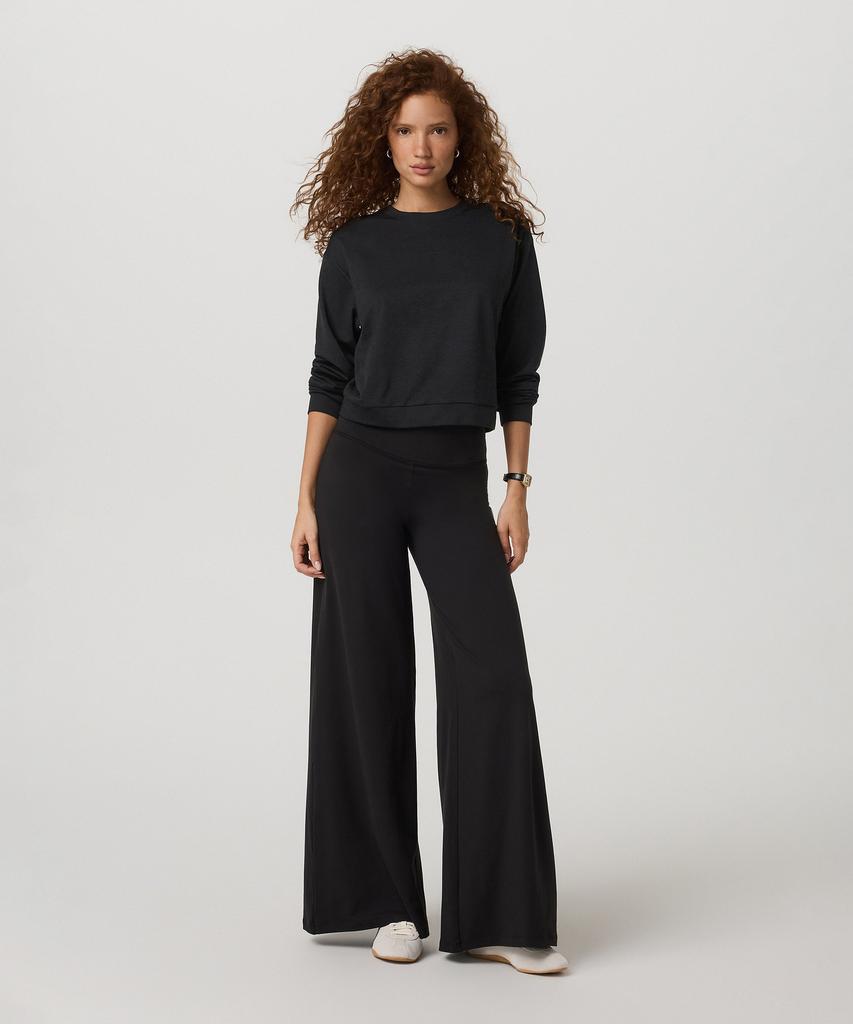 VUORI [Female] Halo Modern Crew_Black Vr26120016