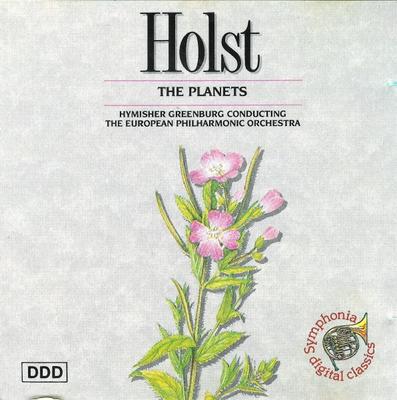 CD GUSTAV HOLST Planeten SYM017 Symphonia Digit UK Klassik Gebraucht