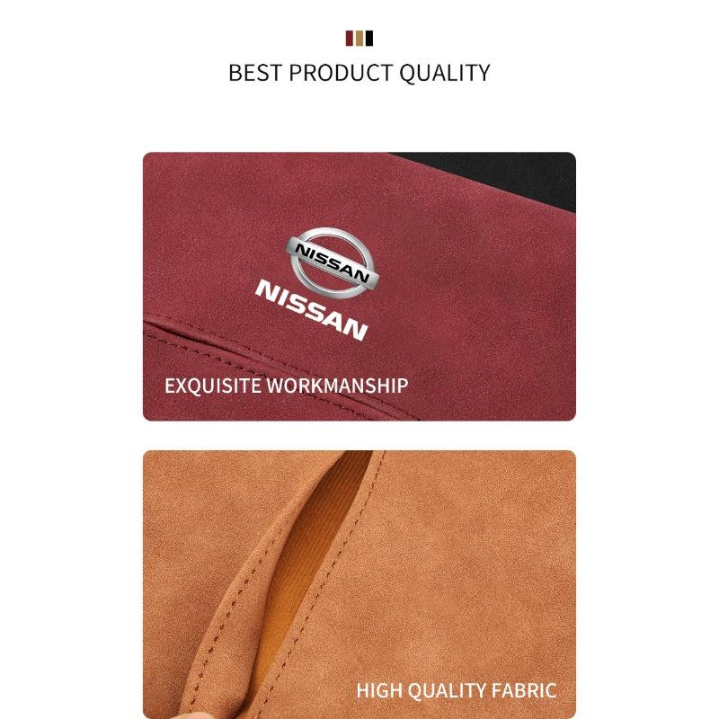 1Pcs Car Tissue Box Holder Sun Visor Seat Back Car Accessories For Nissan Nismo Almera Tiida Juke Teana Qashqai 350Z 370Z GTR