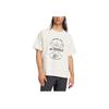 adidas Terrex SS25 Логотип М'яка Зручна Дихаюча Футболка з коротким рукавом Чоловічі Топи Кремово-білий JI8317