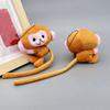 Cartoon Long Tailed Monkey Doll Key Chain Pendant Diy Plush Toy Doll Keychain Backpack Pendant Accessories Gift For Children