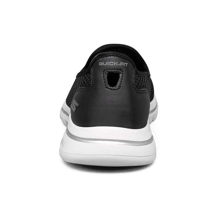 Skechers Go Walk 5 Low Top Lightweight Breathable Slip-On Casual Shoes Women sneaker Black 896021-BKW
