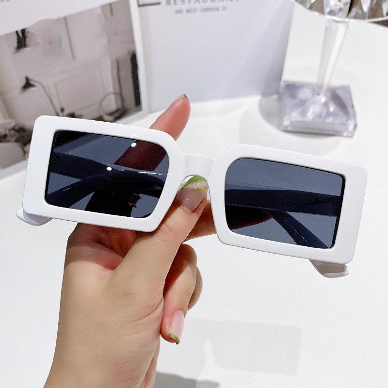 New Small Frame Sunglasses for Women Fashionable Box Sun Glasses for Men Trendy Jelly Colored Sunglasses Fashion Accessory, Non-polarized