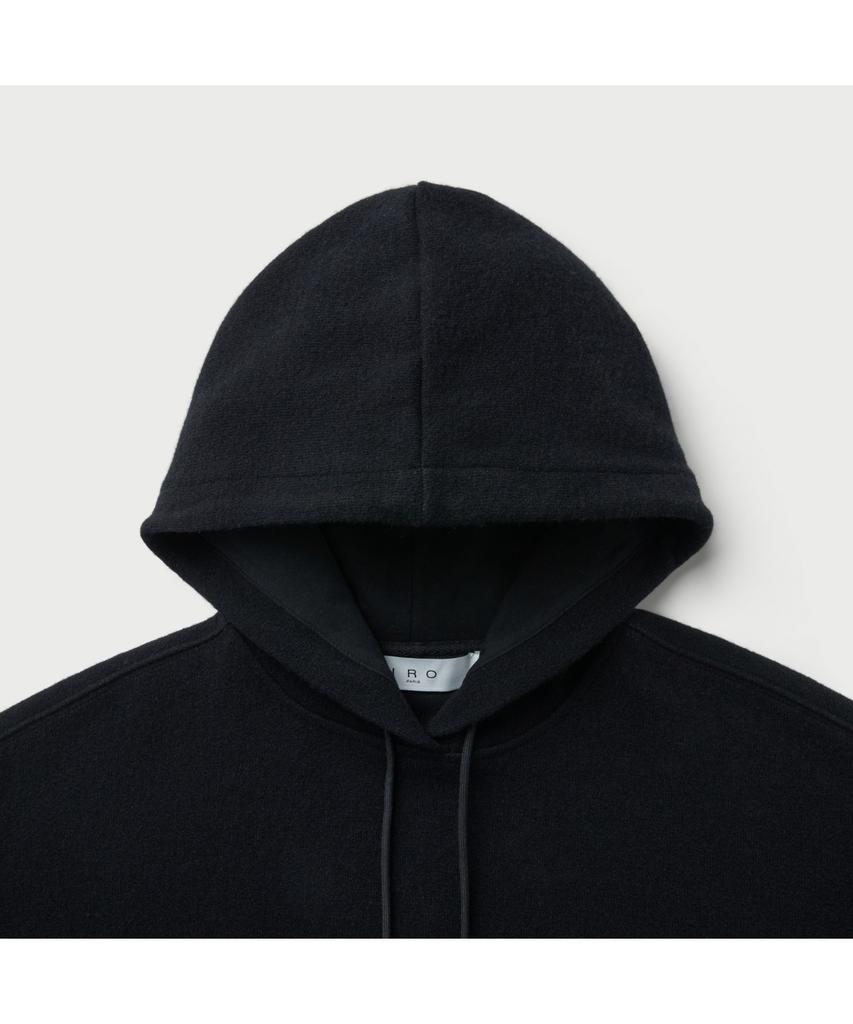 Laine Wool Jersey Hoodie Iltsw25701Bkx
