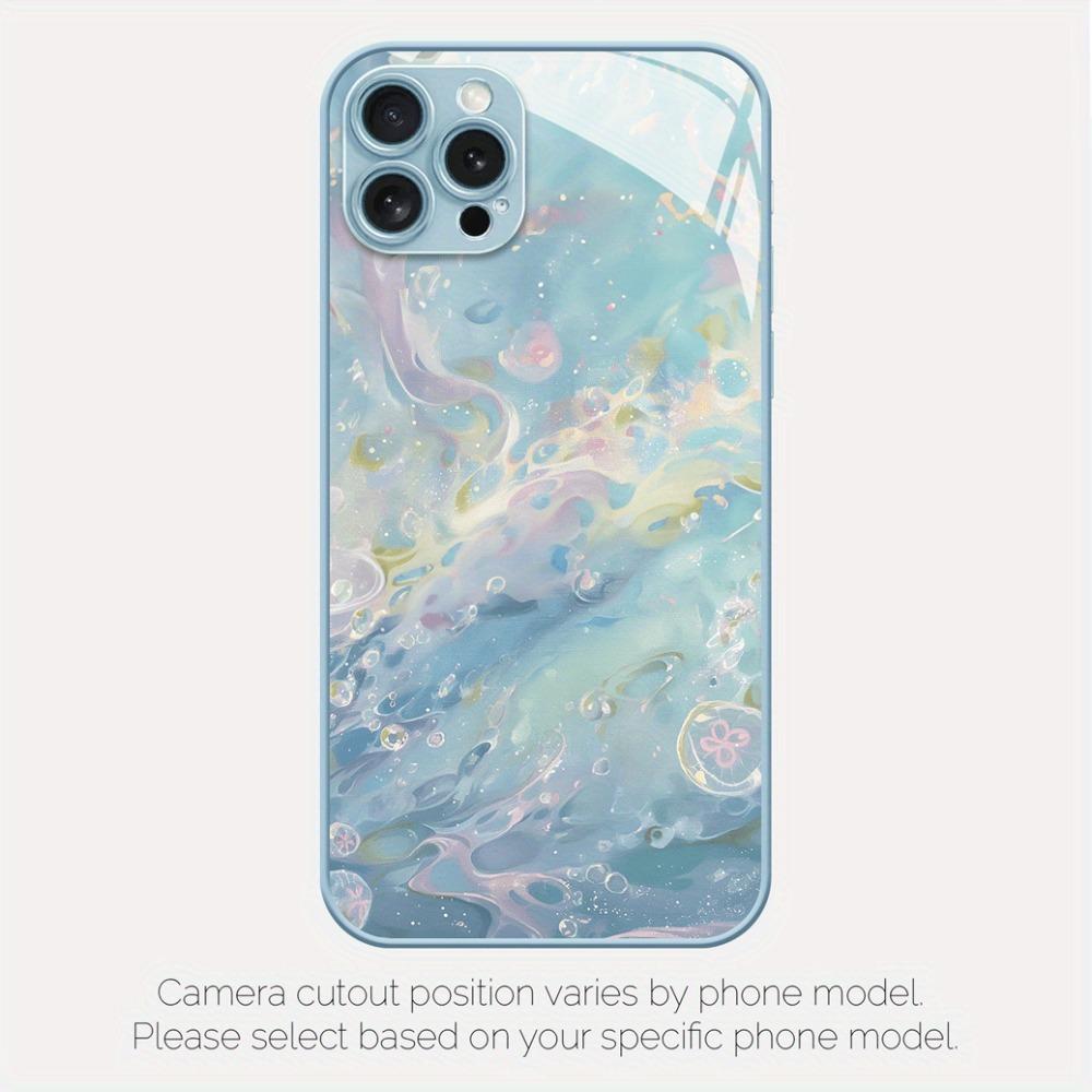 Blue pattern greative Phone Case for Phone 17 16 Pro 15 Pro 14 13 12 11 XS 14 PRO MAX 16 plus 14Pro 12pro back cover