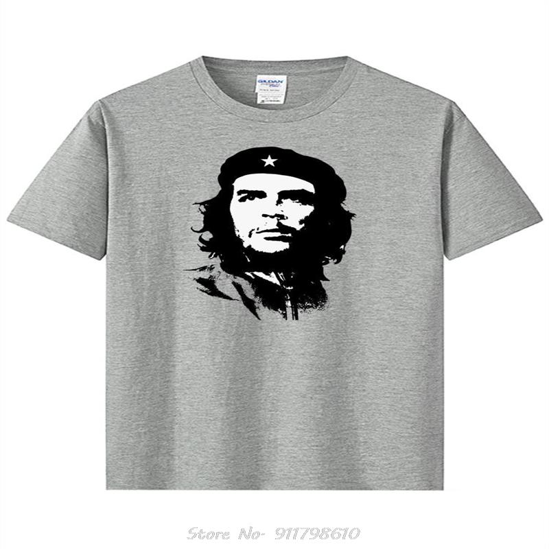 Oversized Tshirt High Quality Cotton Short Sleeve Che Guevara Revolution Printed T-shirt Casual O-neck T Shirt Tees Shirt