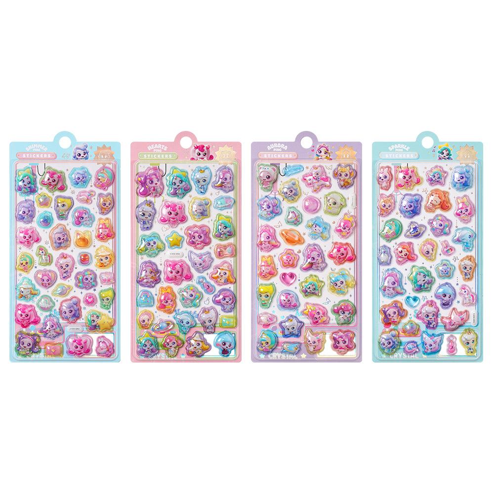 Genuine Products Catch! Teenieping 3D Solid Raised Relief Crystal Stickers For Embellishing Scrapbooks Phone Case Reward Decals
