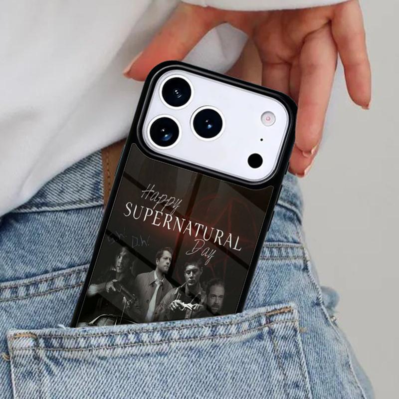 Supernatural Final Season 15 Soft Phone Case for iPhone 17ProMax 12 13 14 15 16e 17 Pro Max Plus Air Cover