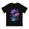 Whale Animal Cosmic Whale Shark T Shirt Goth Men Tees Summer Clothing Polyester O-Neck TShirt