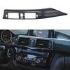 Carbon Fiber Center Console Air Outlet Panel Trim Instrument Panel Trim For BMW 3 Series F30 F31 2012-2019