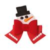 New Children's Christmas Hairpin Bow Red Santa Snowman Deer Hairpin Headwear Girls Kids Hair Accessories
