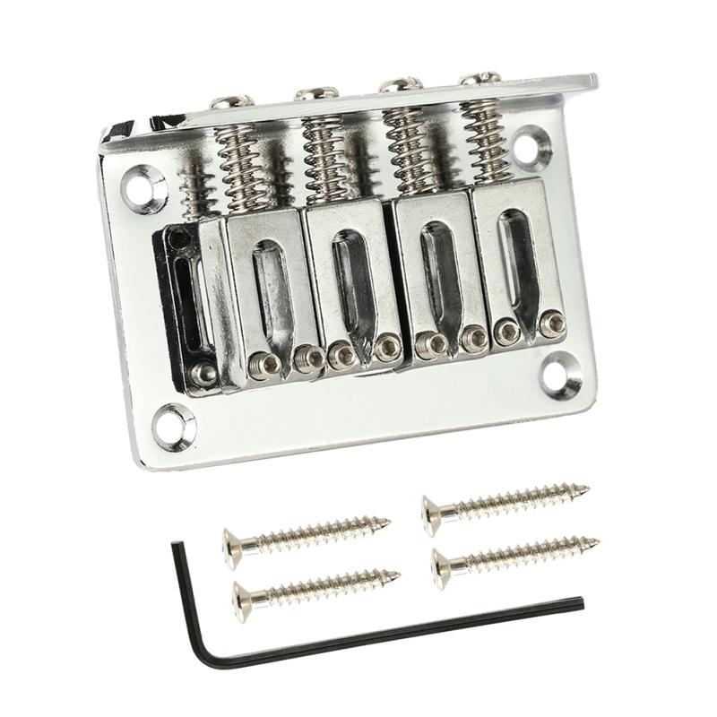 4-string Hard-tail Bridge Electric Guitar Replacement Parts Pull-string Bridge Compatible For Cigar