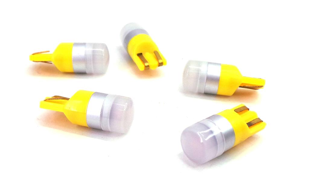 6 Stück LED-Lampe T10, W5W 12V CANBUS 190lm Gelb Off-Road
