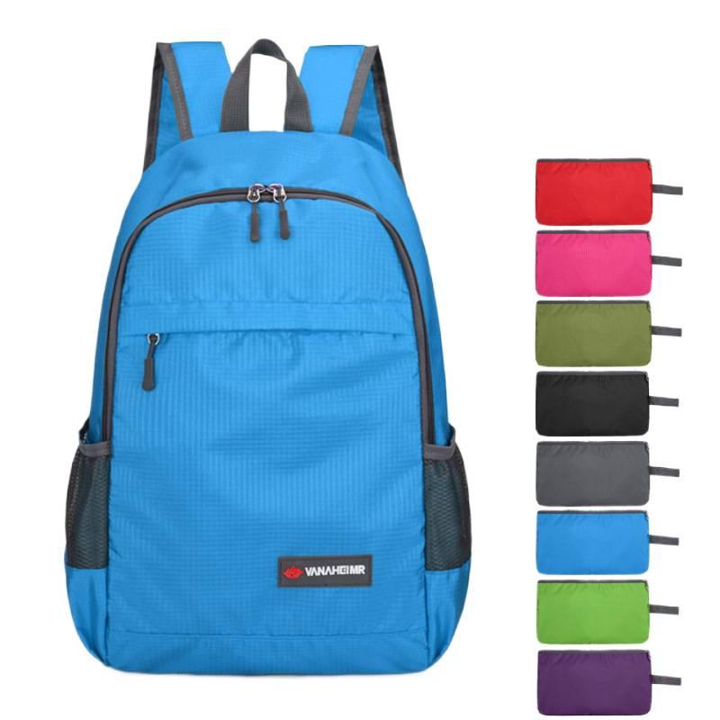 Lightweight Large Capacity Foldable Travel Backpack for Women
