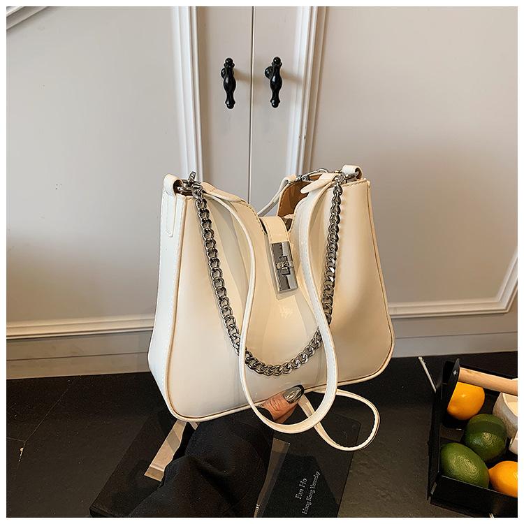 Vielseitige Bucket Bag Damen Sommer neu einfache lässige Schultertasche hochwertig modische Damentasche