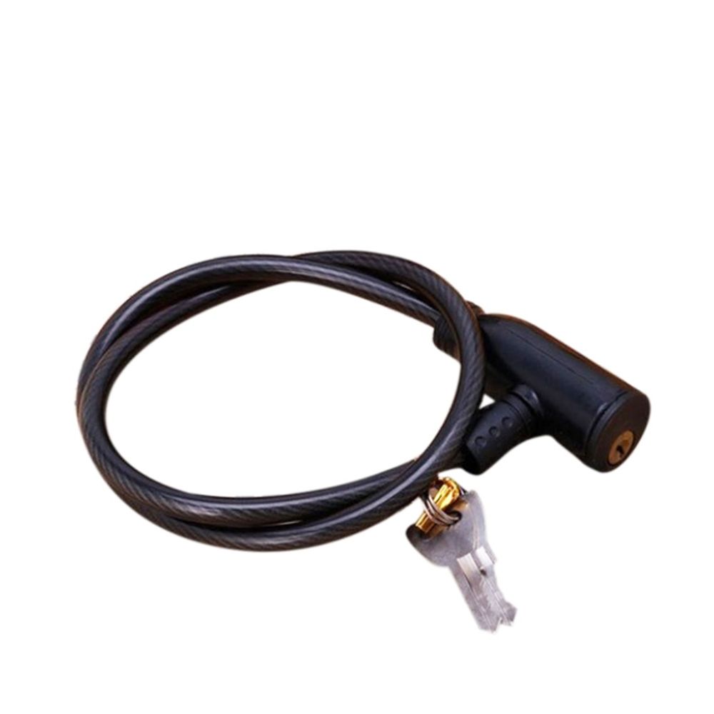 Durable Hot Bike Security With 2 Keys Bicycle Lock Scooter Safety Cycling Cable Anti-Theft