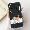 For Nothing Phone 3A Case A059 Cover Fashion Flower Soft Silicone Black Shockproof Cover On Nothing Phone3A 3 A 3APro A059P Capa
