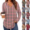Women's Fashion Hoodies V Neck Long Sleeve Floral Printed Drawstring Casual Loose Pullover Tops