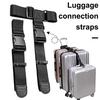 3 Pcs Luggage Connection Straps Adjustable Great Tenacity Heavy Duty Anti-lost Anti-theft Suitcase Belt Tie Luggage Together Travel Luggage