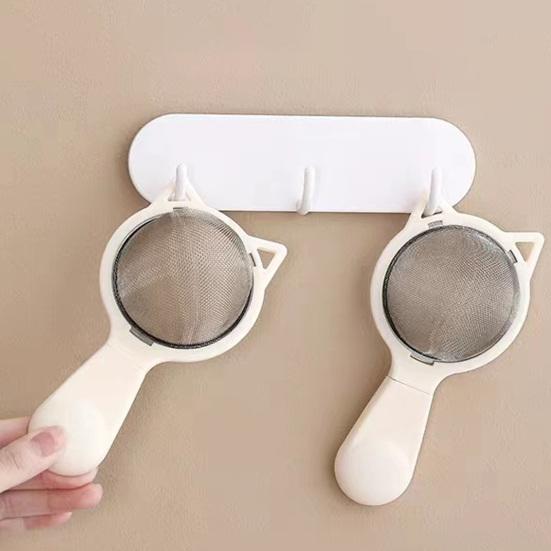 Strainer Spoon Fine Mesh Sifter with Long Handle Sieve Tool Handheld Kitchen Tool for Flour Powdered Sugar Cocoa