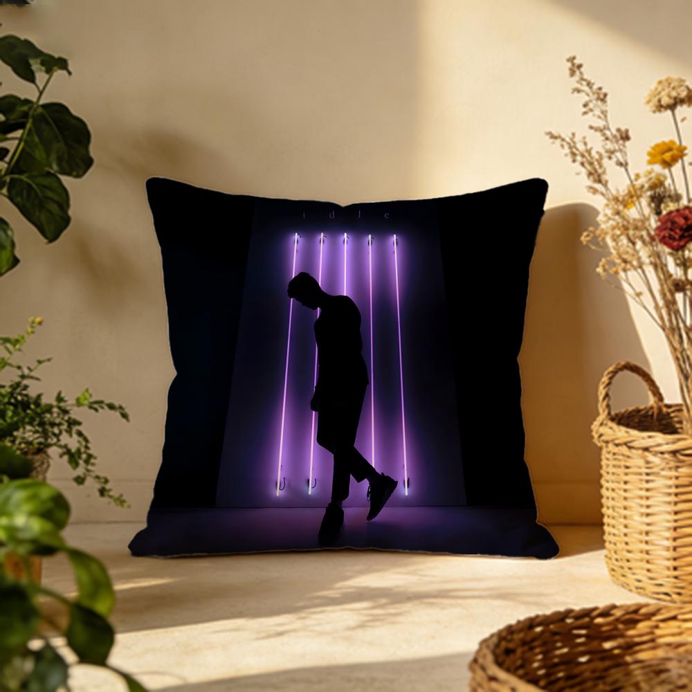 Hot JJeremy Zuckerning Cushion Cover Versatile DoubleSided Pillow Case Fit for Sofa Bed Car  Daily Decor