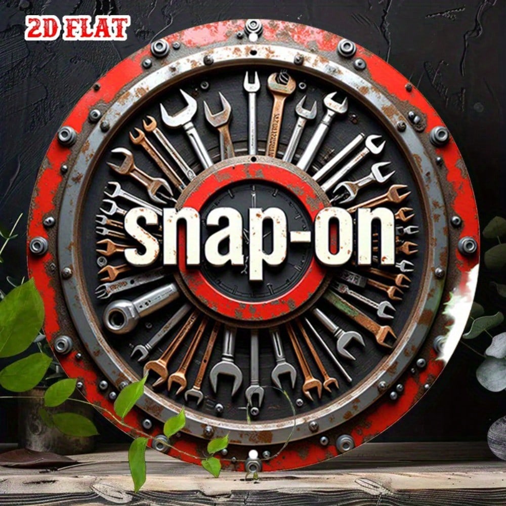 Flat 2D Metal Sign Hanging Decorative Wall Art Home Bar Pub Retro Tin Plate