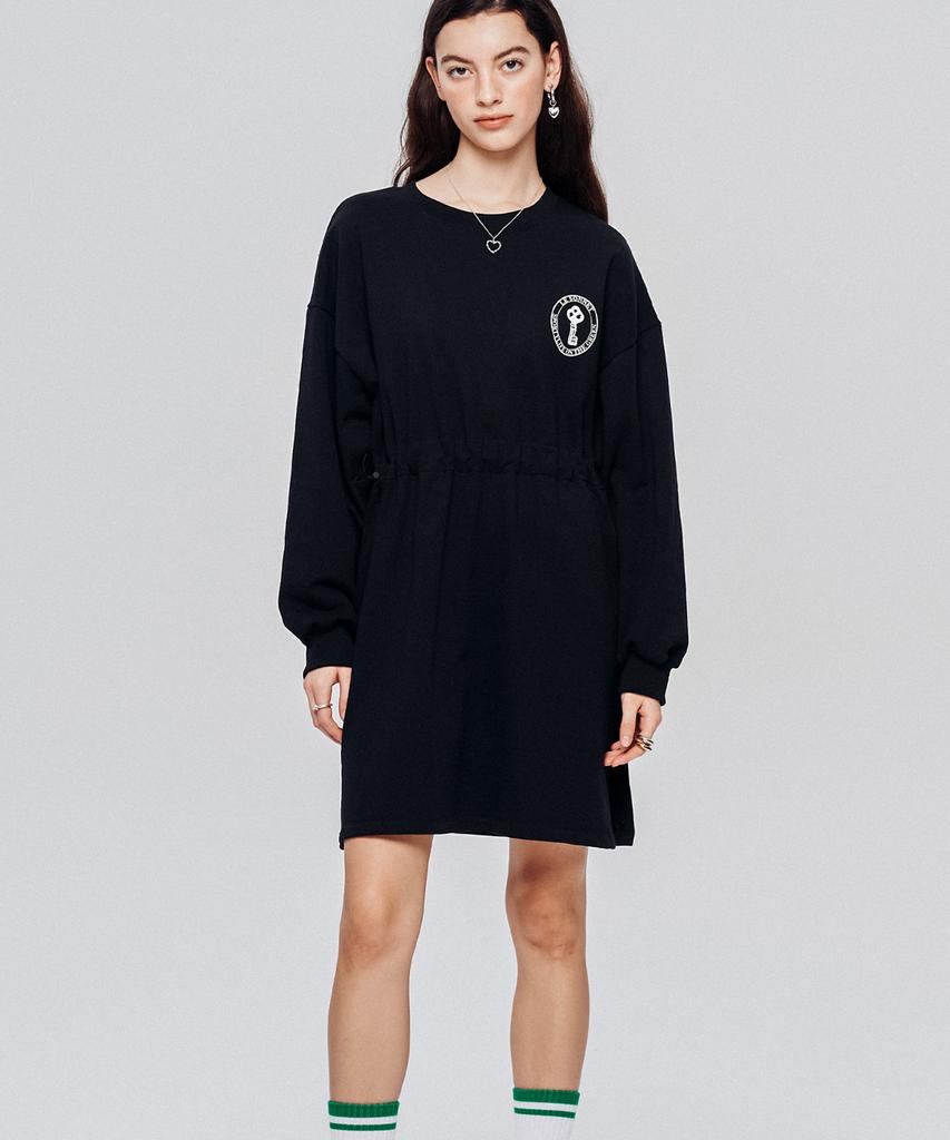 Le Sonnet Easy Fit Sweat Dress Black