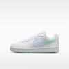 Court Borough Low GS 'White Arctic Green Football Grey' Sneakers