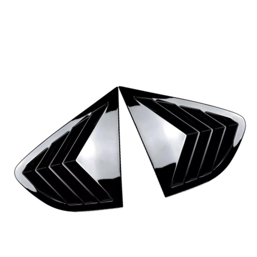 For BMW X4 F26 2014 2015 2016 2017 2018 Rear Side Window Louvers Air Vent Scoop Shades Cover Trim Blinds Car Accessories