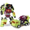 New Transformation Toys Movie Anime Devastator Action Figure Robot Car Engineering Vehicle Model Boy Kids Gift NBK KO G1 6 In 1 Poseable Articulated